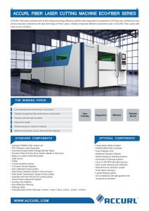 Accurl Fiber Laser Cutting Machine ECO-FIBER Series