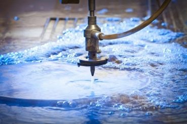 3D 5 Axîn Waterjet CNC Machine-Water Cutting Stainless Steel-High Pressure Waterjets