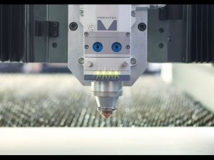 700W nLight mesin pemotong serat laser untuk Laser Cutting 2mm Copper Sheet