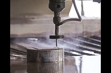CNC Water Jet Cutting CNC Waterjet Mesin Pemotong untuk Memotong Baja - Granit - Plastik