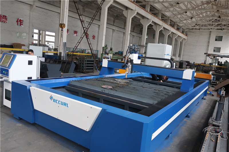 3 ~ 7 meters rail span c and c plasma cutter , automatic cnc gas cutting machine