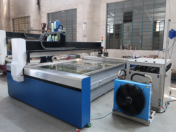 Small CNC Water Jet Cutting Machine, High Pressure Water Jet: Marble, Granite, Glass, Ceramic, Metal