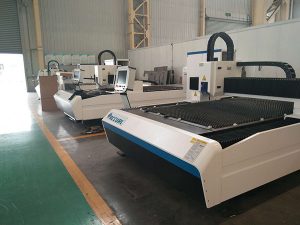 stainless steel carbon steel iron fiber laser cutting machine 500watts factory price for sale