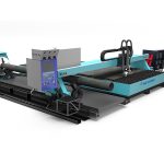 metal pipe tube automic cnc fiber laser cutting machine with high efficiency made in china