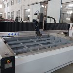 glass water jet cutting machine price with kmt pump