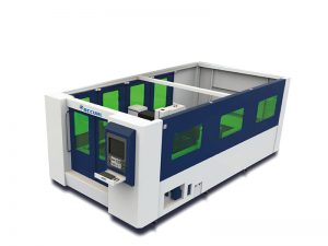 fiber laser metal cutting machine , steel cutting laser machine with tci cutting tables