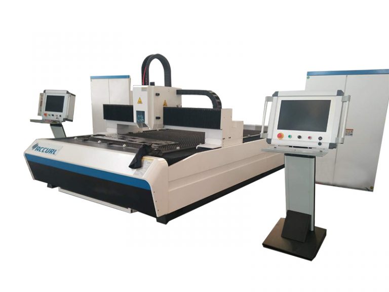metal tube laser cutting machine with fiber rotary axis ACCURL