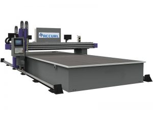 cnc miller máquina de antorcha de corte por plasma 16 mm de acero / hierro para la venta